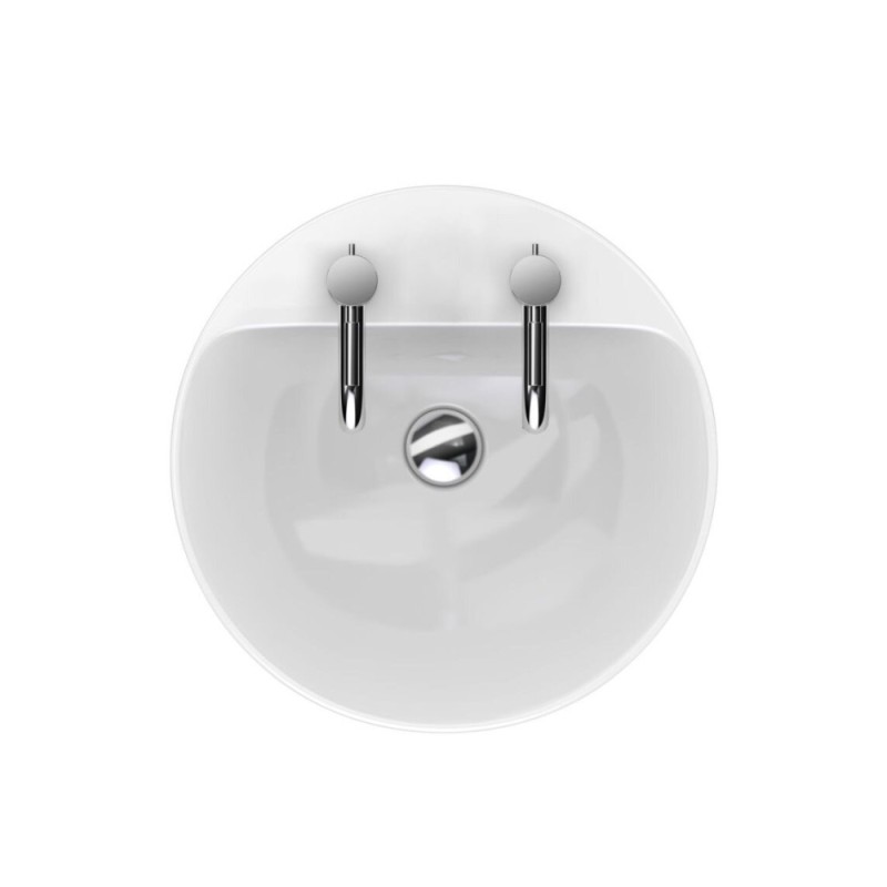 Раковина Geberit Variform 500.783.01.2, 50 см, фарфор, белая