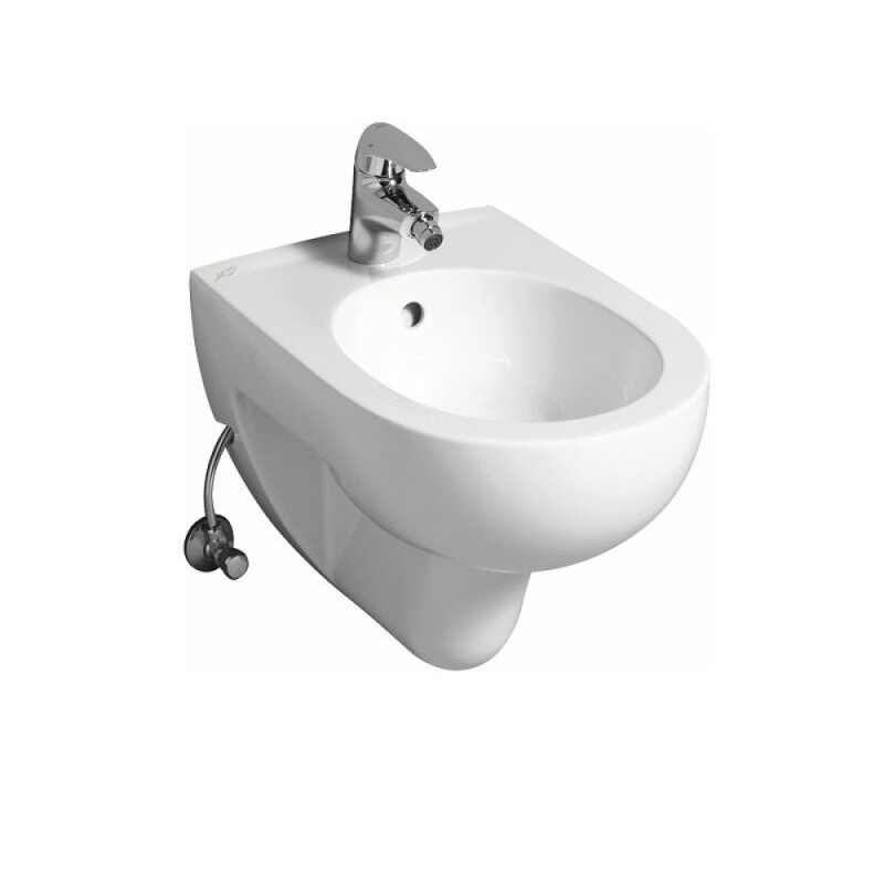 Комплект подвесного унитаза с биде Geberit Renova 500.801.00.1/233040000, белый