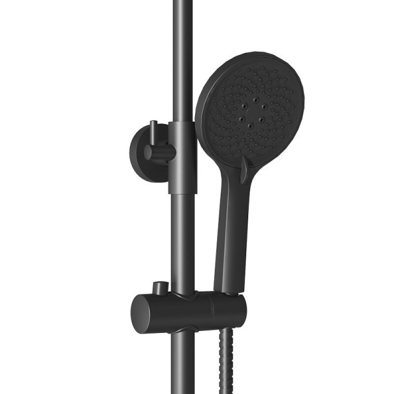 Душевая система Grossman Galaxy 500.K35.01.210, цвет черный матовый