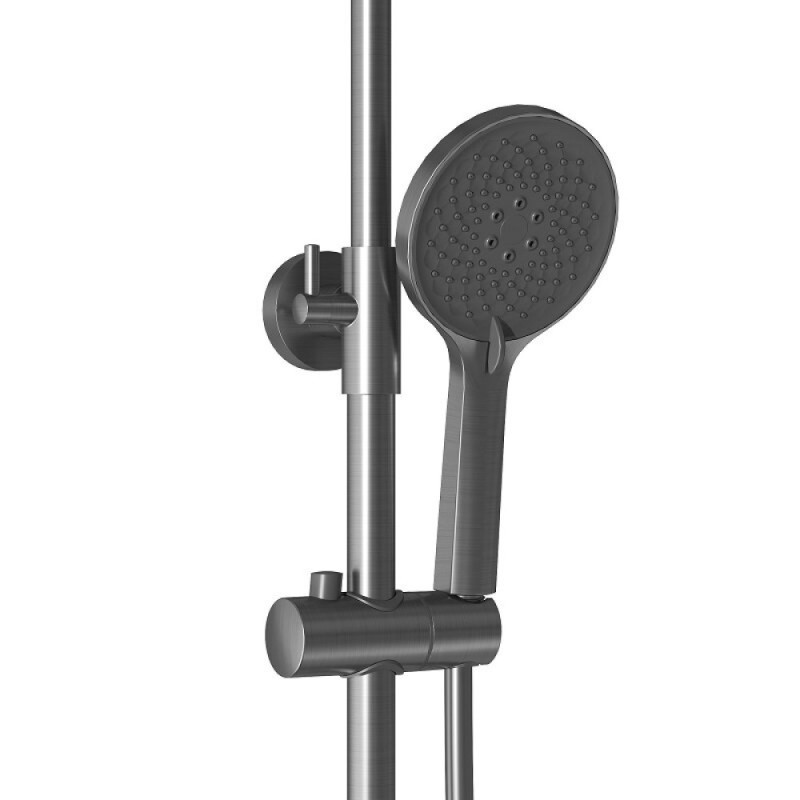 Душевая система Grossman Galaxy 500.K35.01.420, графит сатиновый