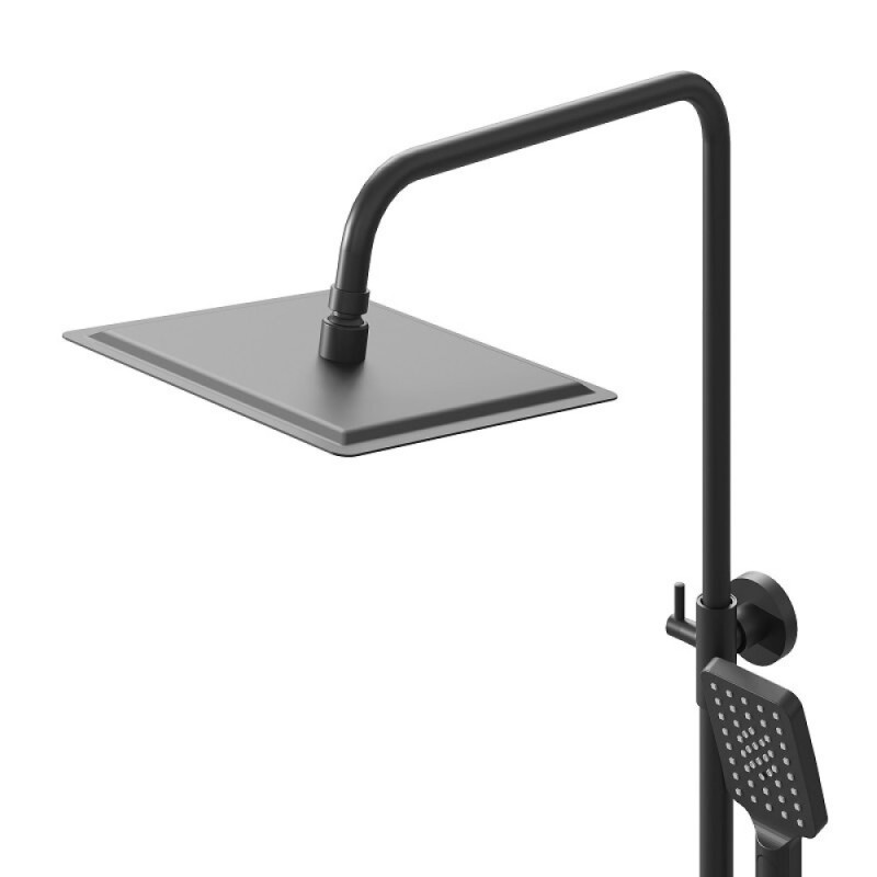 Душевая система Grossman Cosmo 500.K35.02.210, черный матовый