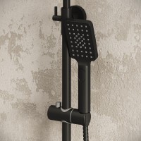 Душевая система Grossman Cosmo 500.K35.02.210, черный матовый