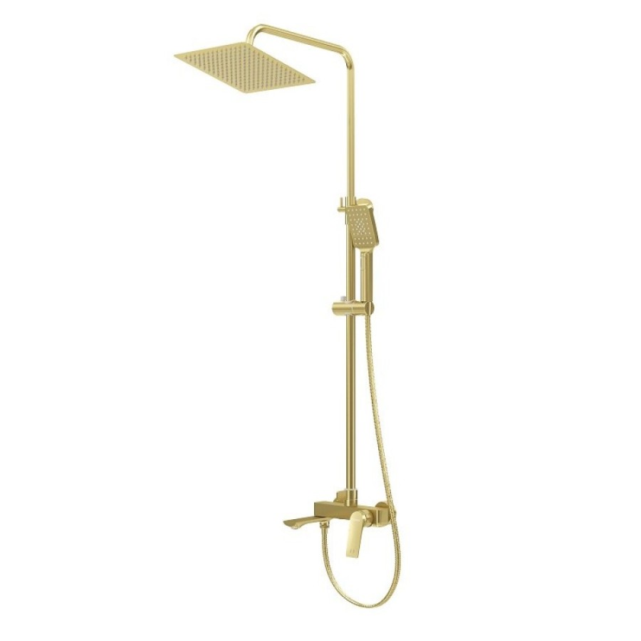 Душевая система Grossman Cosmo 500.K35.02.320, золото сатиновый