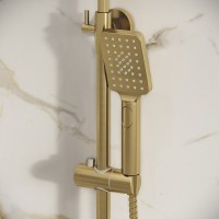 Душевая система Grossman Cosmo 500.K35.02.320, золото сатиновый