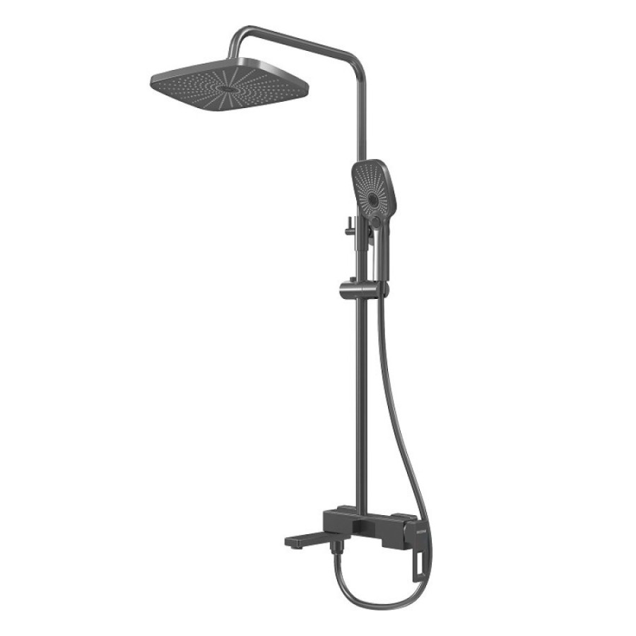 Душевая система Grossman Pragma 500.K35.03.420, графит сатиновый