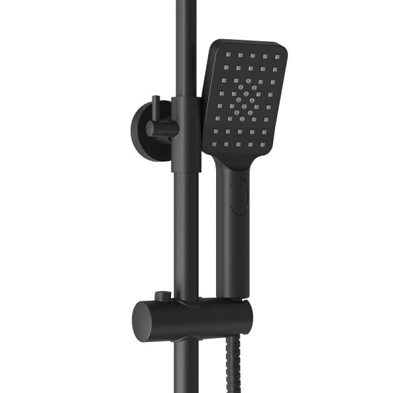 Душевая система Grossman Style 500.K35.05.210, черный матовый