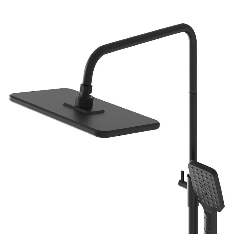 Душевая система Grossman Style 500.K35.05.210, черный матовый