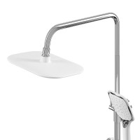 Душевая система Grossman Alba 500.K35.06.100/000, хром/белый