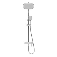 Душевая система Grossman Alba 500.K35.06.100/000, хром/белый