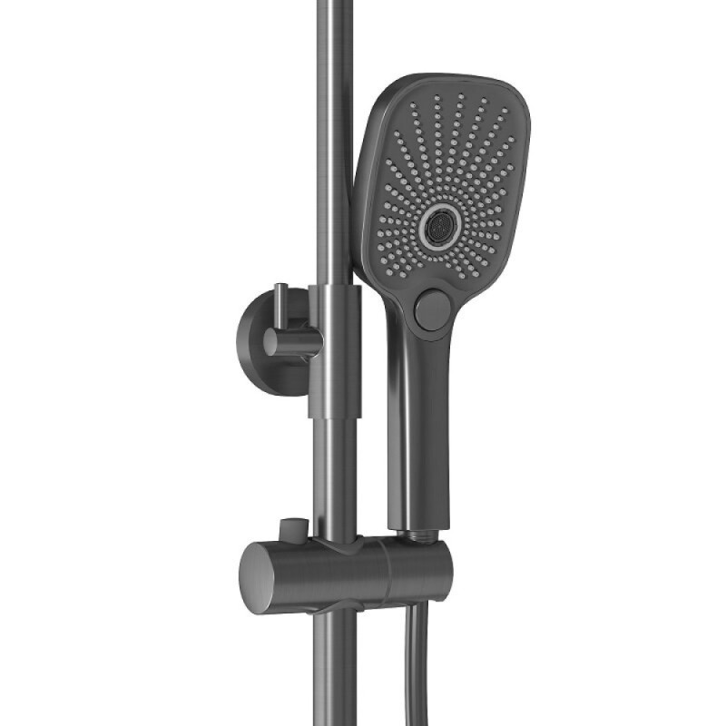 Душевая система Grossman Advans 500.K35.09.420, графит сатиновый
