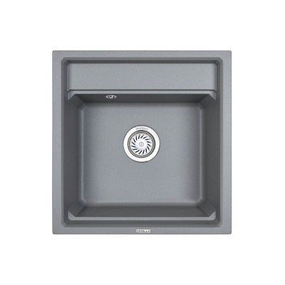 Кухонная мойка Granula Kitchen Space 50 см, алюминиум