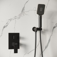 Душевая система Grossman Classic 501.K35.04.210, черный матовый