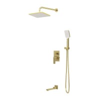 Душевая система Grossman Classic 501.K35.04.320, золото сатиновый