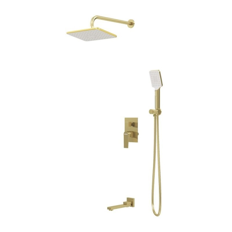 Душевая система Grossman Classic 501.K35.04.320, золото сатиновый