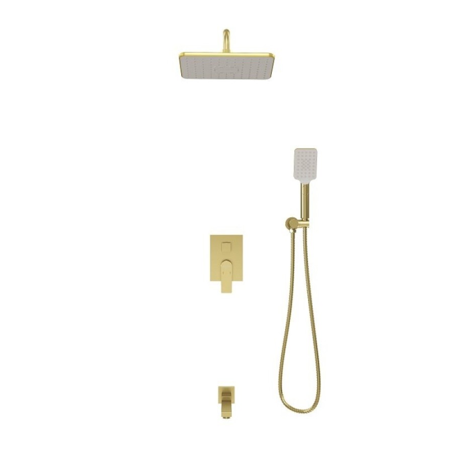 Душевая система Grossman Classic 501.K35.04.320, золото сатиновый