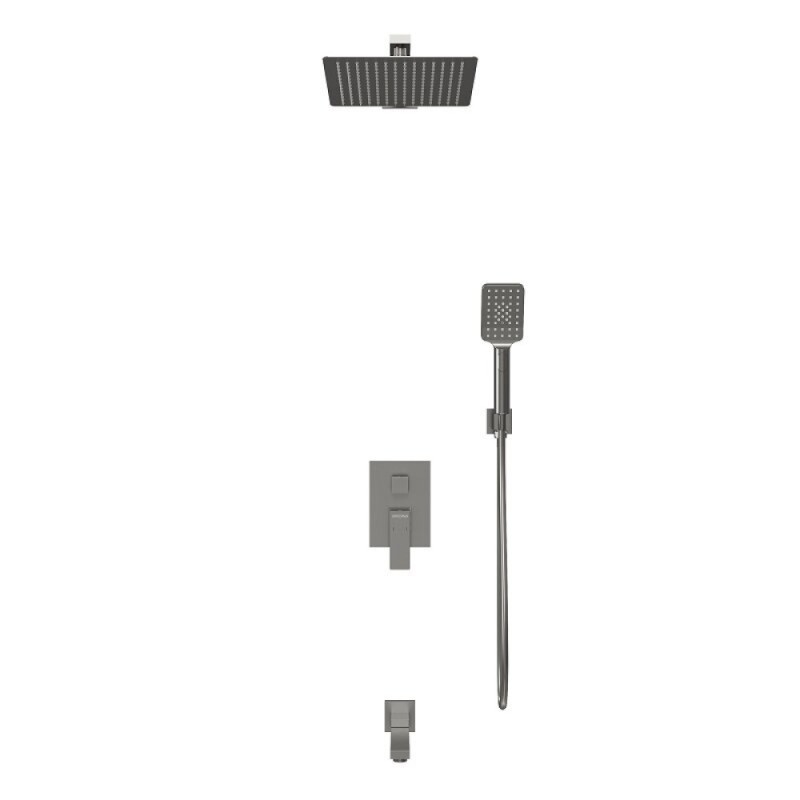 Душевая система Grossman Style 501.K35.05.420, графит сатиновый