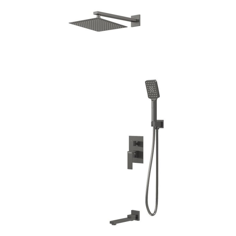 Душевая система Grossman Style 501.K35.05.420, графит сатиновый