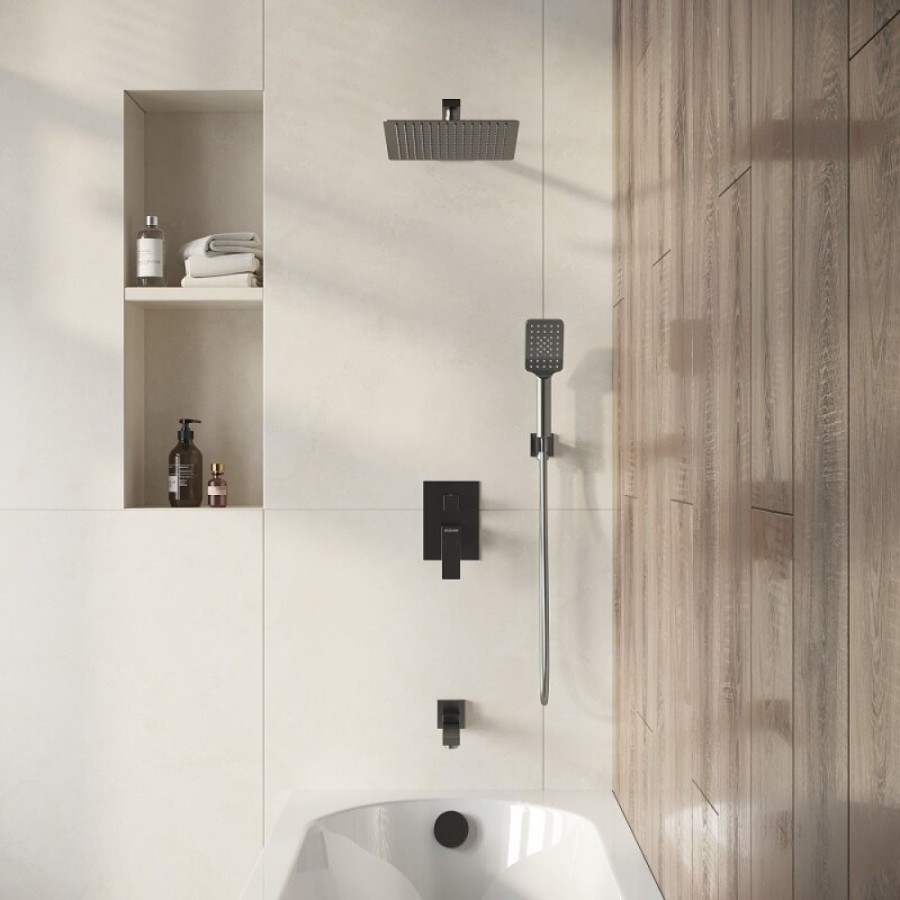 Душевая система Grossman Style 501.K35.05.420, графит сатиновый