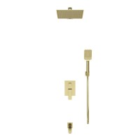 Душевая система Grossman Style 501.K35.05.320, золото сатиновый