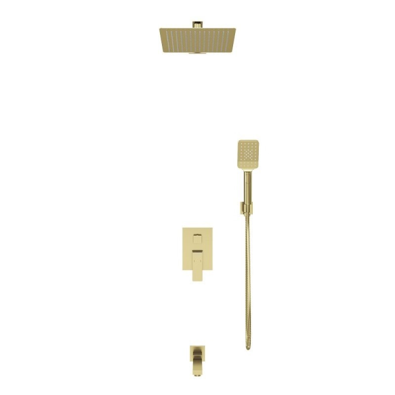 Душевая система Grossman Style 501.K35.05.320, золото сатиновый
