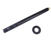 Душевая система Bronze De Luxe Liberty 5011B-F, (душ 3 форсунки 2 шт), цвет черный матовый