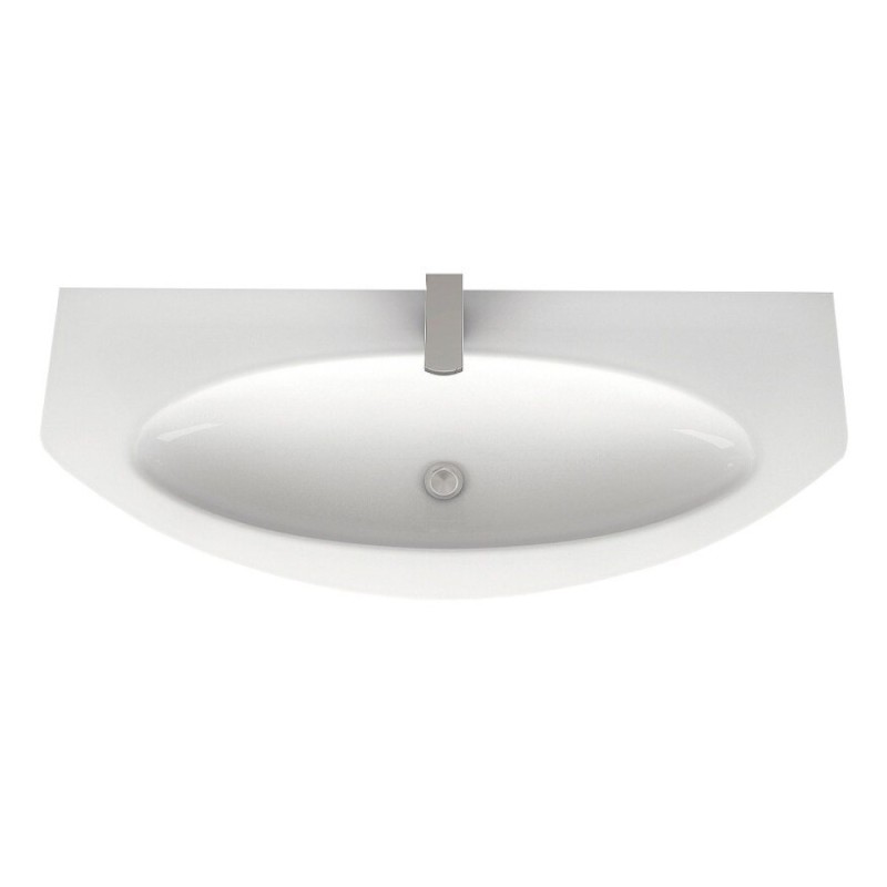 Раковина Cezares Eden 50178, 120 см, искусственный камень, белый