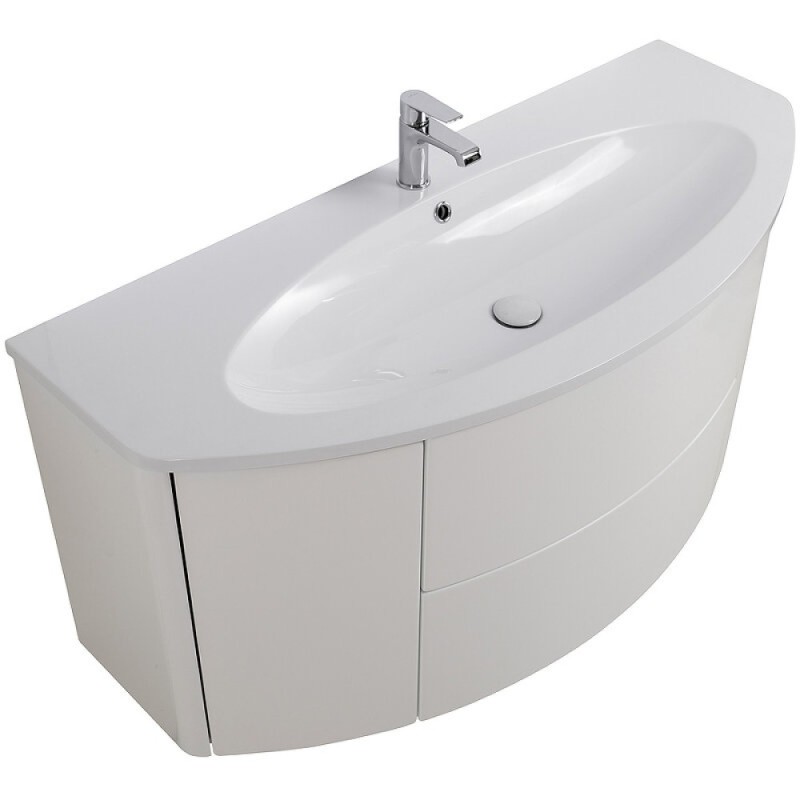Раковина Cezares Eden 50178, 120 см, искусственный камень, белый