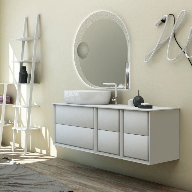 Столешница Cezares Bellagio 50187, 141 x 46 см, цвет белый