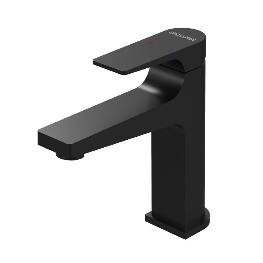 Смеситель Grossman Classic 510.K35.04.210, для раковины, черный матовый