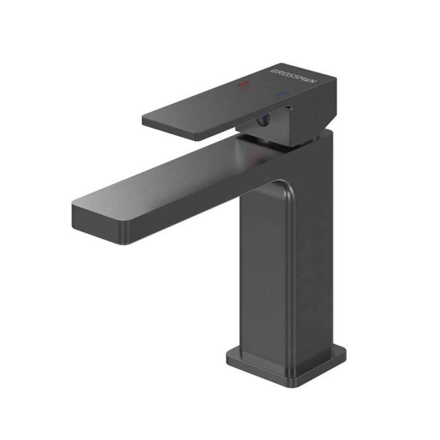 Смеситель Grossman Style 510.K35.05.420, для раковины, графит сатиновый