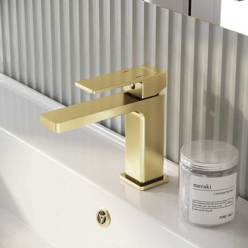 Смеситель Grossman Style 510.K35.05.320, для раковины, цвет золото сатиновый