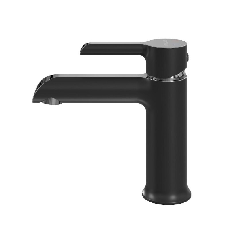 Смеситель Grossman Alba 510.K35.06.100/210, для раковины, хром/черный