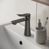 Смеситель Grossman Advans 510.K35.09.420, для раковины, графит сатиновый