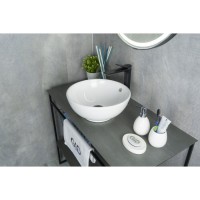 Раковина Gid Esfera N9002 51102, 38 см, фаянс, белая