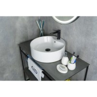 Раковина Gid Esfera N9008b 51104, 46 см, фаянс, белая