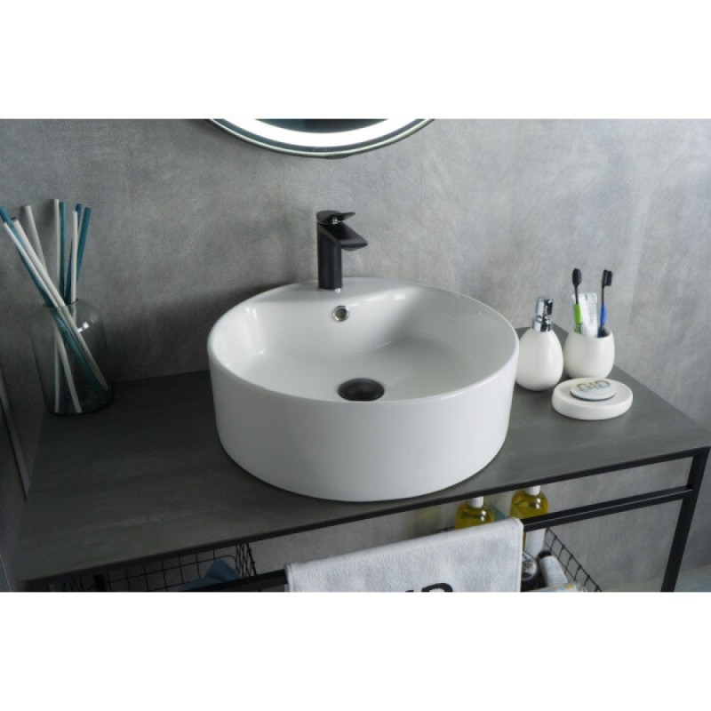 Раковина Gid Esfera N9008b 51104, 46 см, фаянс, белая