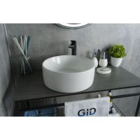Раковина Gid Esfera N9011 51105, 40 см, фаянс, белая