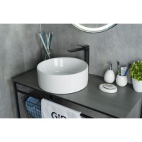 Раковина Gid Esfera N9011 51105, 40 см, фаянс, белая