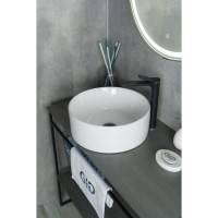 Раковина Gid Esfera N9011 51105, 40 см, фаянс, белая