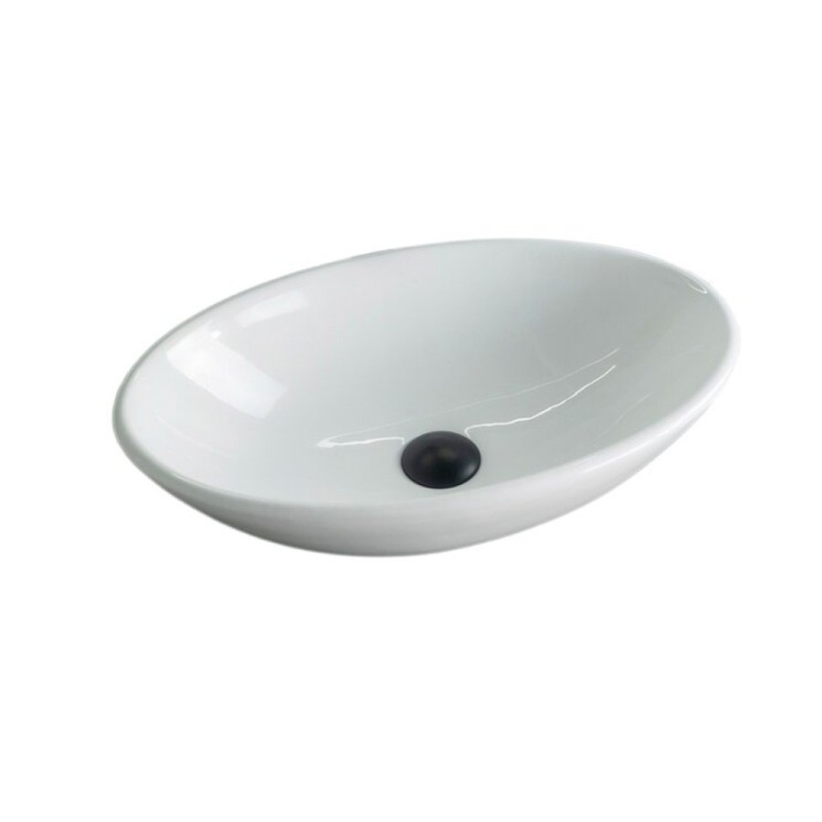 Раковина Gid Lago N9021 51109, 52 см, фаянс, белая