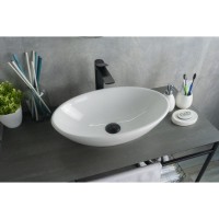 Раковина Gid Lago N9021 51109, 52 см, фаянс, белая