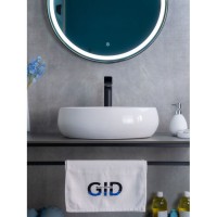 Раковина Gid Lago N9030b 51115, 48 см, фаянс, белая
