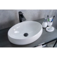 Раковина Gid Lago N9030b 51115, 48 см, фаянс, белая