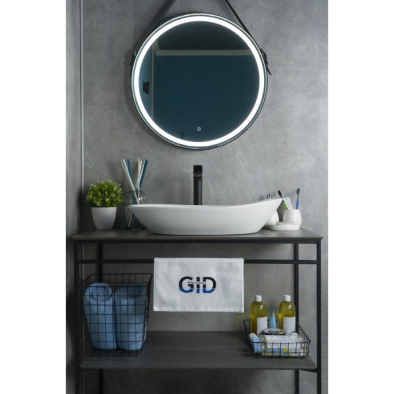Раковина Gid Creativo N9052 51116, 65 см, фаянс, белая