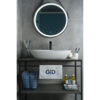 Раковина Gid Creativo N9062 51117, 66 см, фаянс, белая