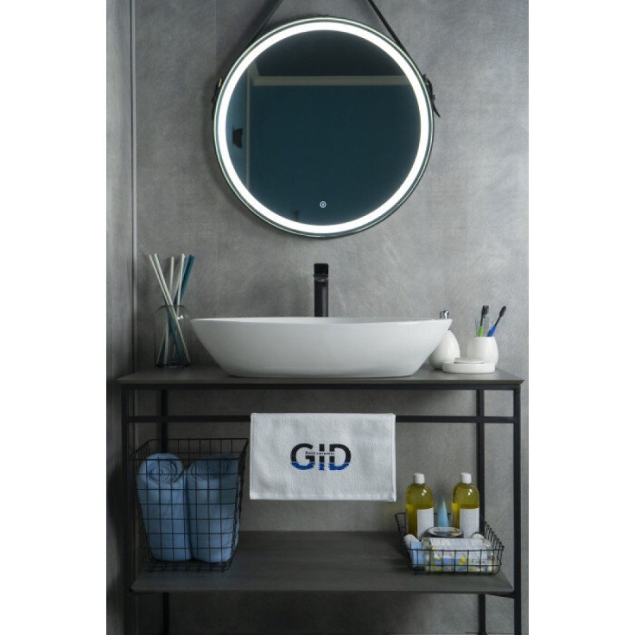 Раковина Gid Creativo N9062 51117, 66 см, фаянс, белая