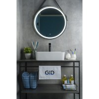 Раковина Gid Geometrico N9103 51120, 48 см, фаянс, белая