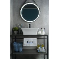 Раковина Gid Geometrico N9108 51121, 49 см, фаянс, белая
