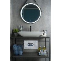 Раковина Gid Geometrico N9122 51124, 71 см, фаянс, белая