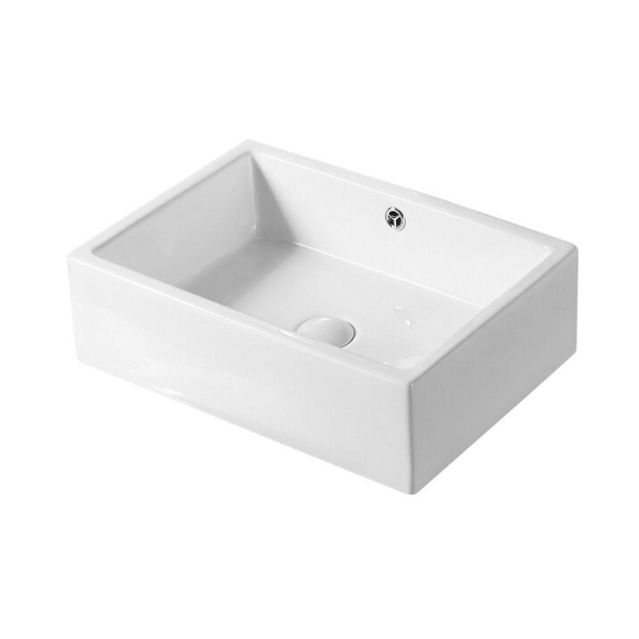Раковина Gid Geometrico N9129 51125, 51 см, фаянс, белая
